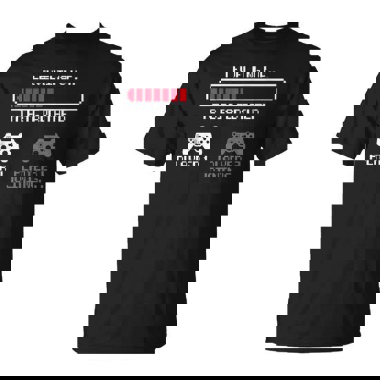 Leveling Up To Big Brother 2024 For Boys Vintage Gaming T-Shirt