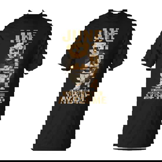 June 50Th Birthday 1974 Awesome Teddy Bear T-Shirt