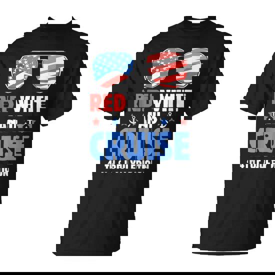 July Cruise 2024 4Th Of July Family Matching Cruise Vacation T-Shirt