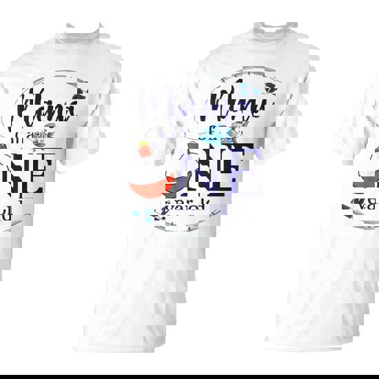 Mama Of The Big One Fishing Boy First Birthday Ofishally T-Shirt