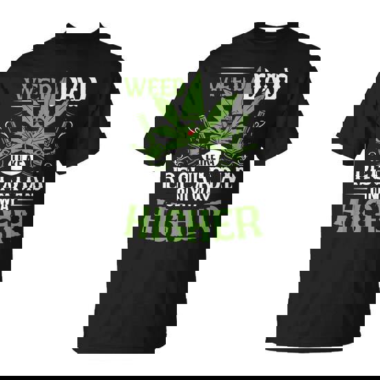 Marijuana Cannabis Smoke Weed Dad Like A Regular Dad Weed T-Shirt