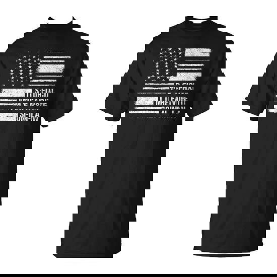 It's Official I'm The Favorite Son-In-Law Usa Flag Patriotic T-Shirt