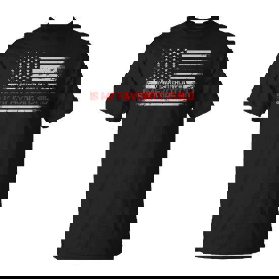 My Daughter In Law Is My Favorite Child American Flag T-Shirt