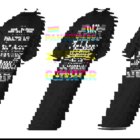 I Am A Pansexual Lgbt Gay Pride Pansexual T-Shirt