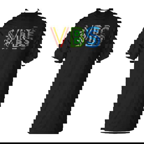 I Love Vbs Vacation Bible School Crew Church Summer Camp T-Shirt