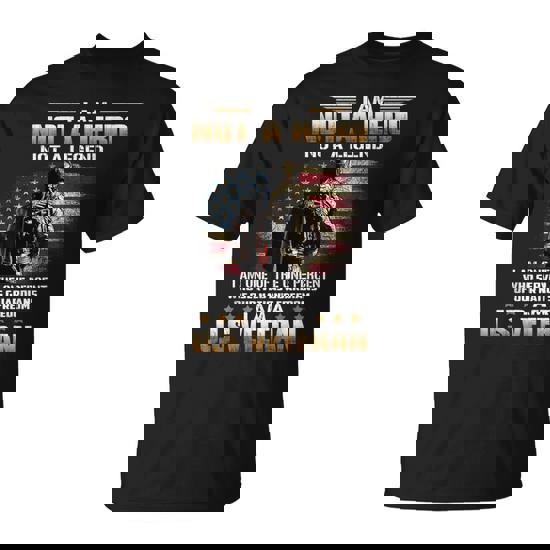 I Am Not A Hero Not A Legend I Am One Percent A Us Veteran T-Shirt