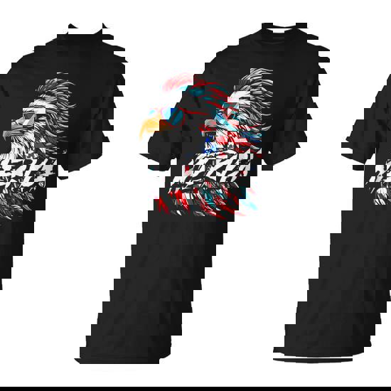 Merica Mullet Eagle 4Th Of July T-Shirt