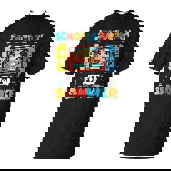 Last Day Of School For Boys Kid Schools Out For Summer T-Shirt