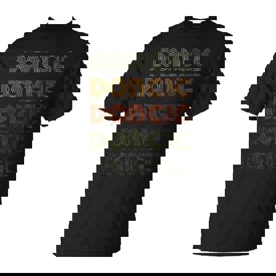 Love Heart Doncic Grunge Vintage Style Black Doncic T-Shirt