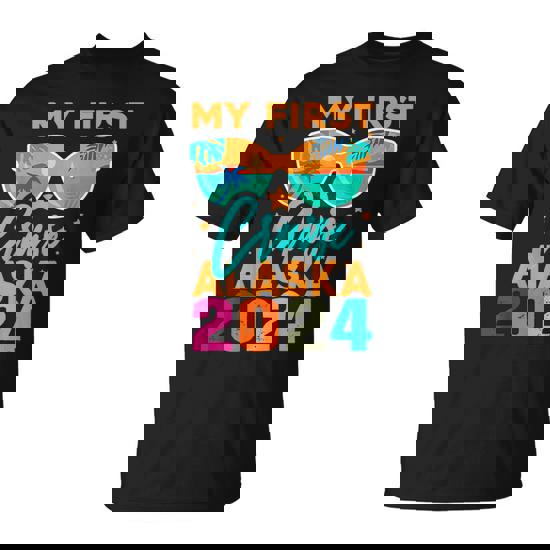 My First Cruise Alaska 2024 Vacation Ship Family Travel T-Shirt