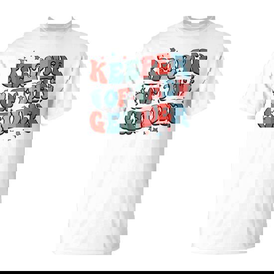 Keeper Of The Gender 4Th Of July Gender Reveal Family Party T-Shirt