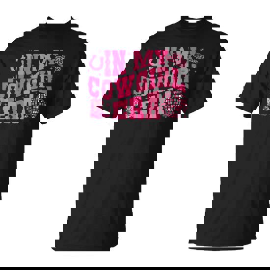 In My Cowgirl Era Groovy Cute Western Rodeo Cowgirls T-Shirt