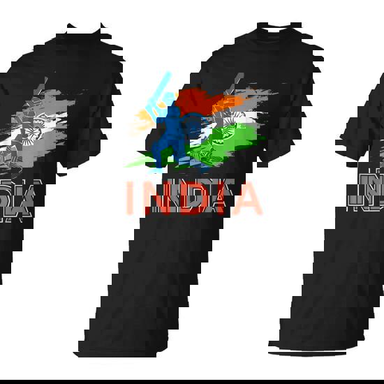 Indian Cricket Team India Cricket Team Fan Jersey T-Shirt