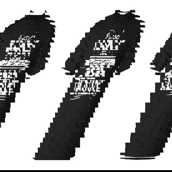 Matching Proud Family Class Of 2024 Graduate T-Shirt