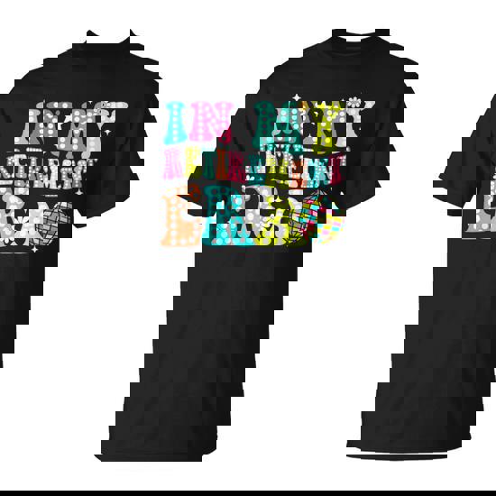 In My Retirement Era Groovy Teacher Retired 2024 T-Shirt