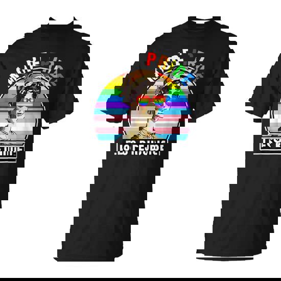 Lgbt More Pride Less Prejudice Gay Pride Month T-Shirt