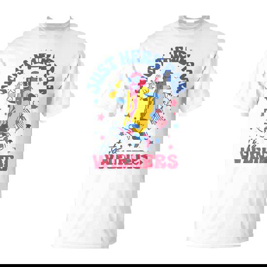 I'm Just Here For Wieners 4Th Of July Hotdog Women T-Shirt