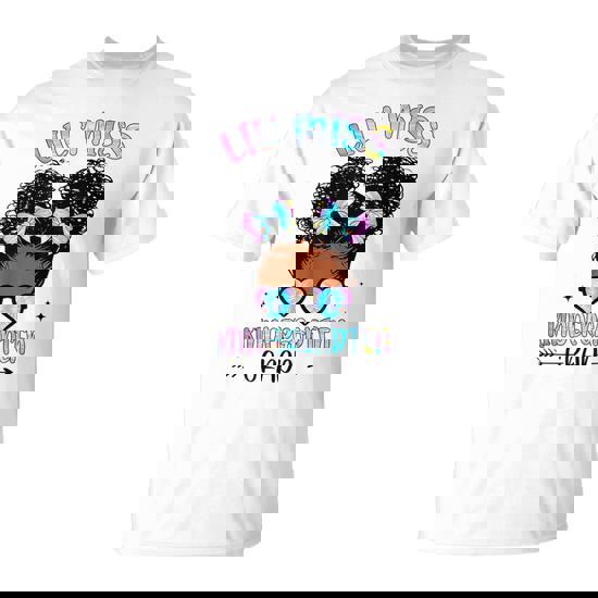 Little Miss Kindergarten Grad 2024 Graduation For Girl T-Shirt