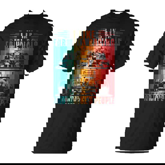 I Like Formula Racing And Maybe 3 People Retro T-Shirt