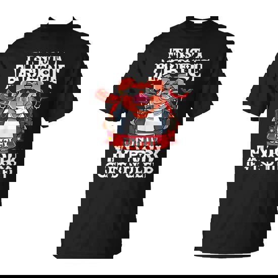 It's Not A Barbeque Until My Pork Gets Pulled Bbq Dad T-Shirt