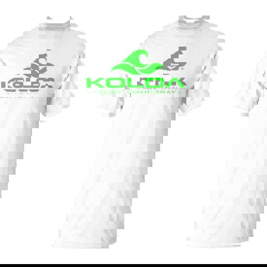 Koloa Surf Classic Wave Green Logo T-Shirt