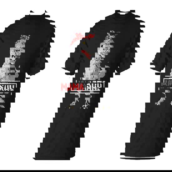 Mamasaurus T Rex Birthday Dinosaur Mommy Family Matching T-Shirt