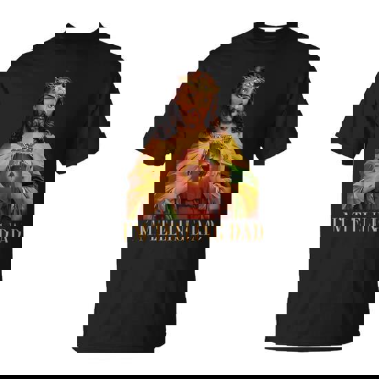 I'm Telling Dad Jesus Christian Papa Daddy Happy Fathers Day T-Shirt