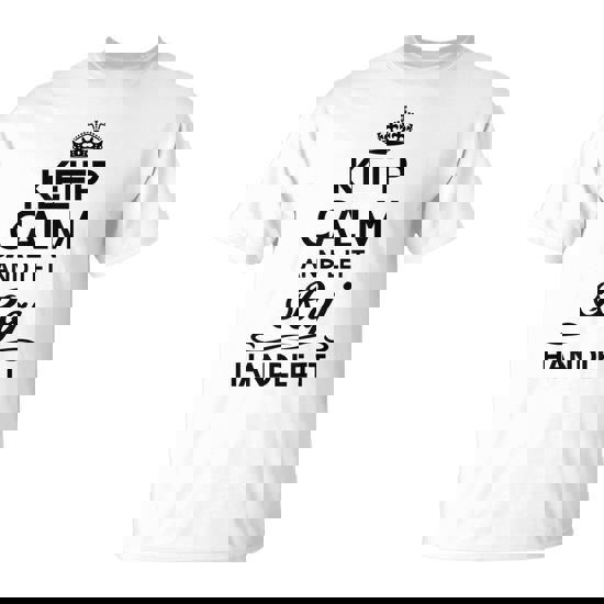 Keep Calm And Let Raj Handle It Name T-Shirt