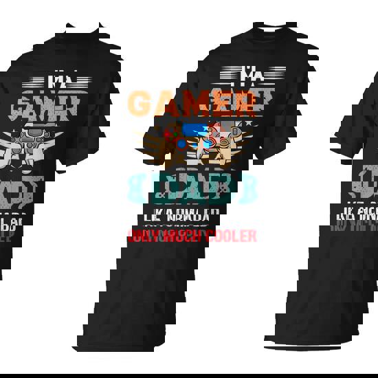 My Dad Video Games First Father's Day Presents For Gamer Dad T-Shirt