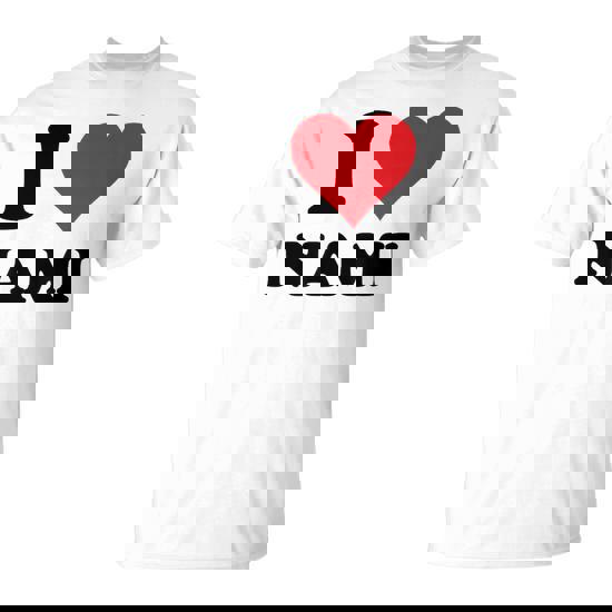 I Heart Nami First Name I Love Personalized Stuff T-Shirt