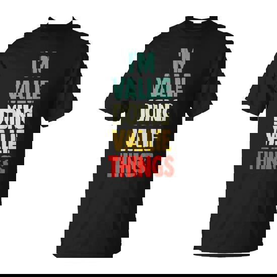 I'm Vallie Doing Vallie Things Fun Personalized Name Vallie T-Shirt