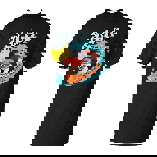 Musubi Aloha Surfer Musubi Hawaiian Food T-Shirt