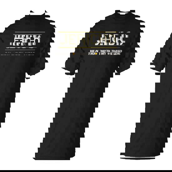 Jericho The Man The Myth The Legend Boys Name T-Shirt