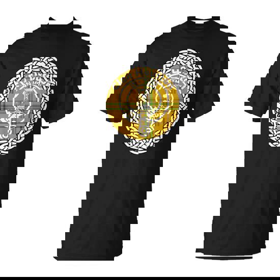 Houston Surname Last Name Scottish Clan Tartan Badge Crest T-Shirt