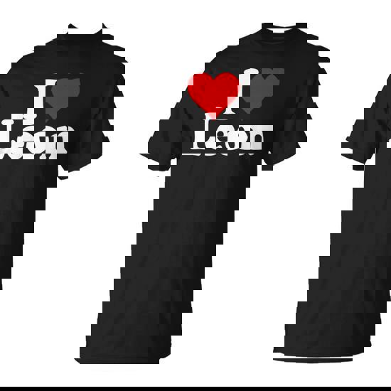 I Love Heart Leon T-Shirt