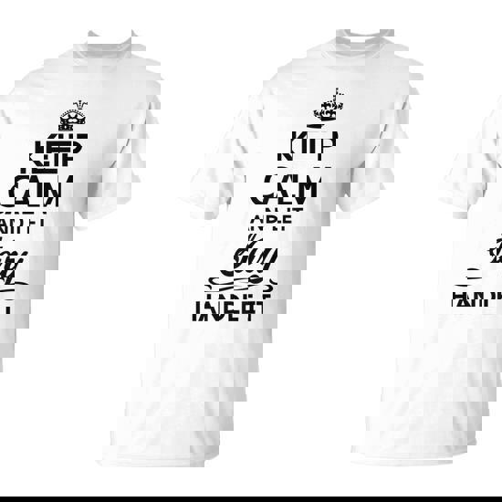 Keep Calm And Let Gary Handle It Name T-Shirt