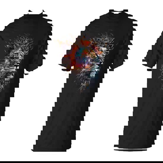 Lion Animal Lover Motif Animal Zoo Print Lion T-Shirt