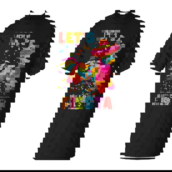 Let's Fiesta Pinata Cinco De Mayo Mexican Party Pinata T-Shirt