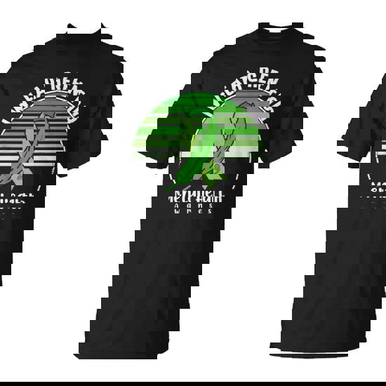 I Wear Green Mental Health Awareness Month Mental Health T-Shirt