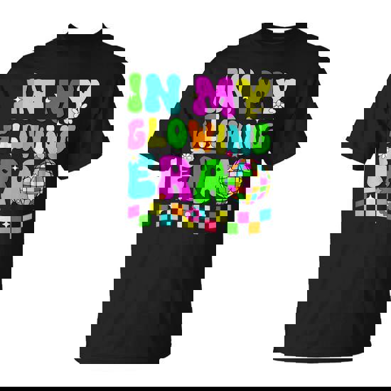 In My Glowing Era Tie Dye Bright Hello Summer Vacation Trips T-Shirt