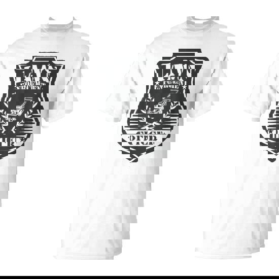 Lawn Enforcement Officer Lawn Mowing Gardening T-Shirt