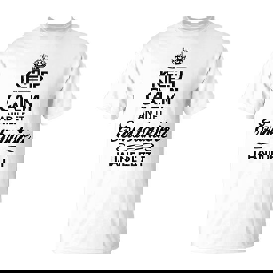 Keep Calm And Let Constantine Handle It Name T-Shirt