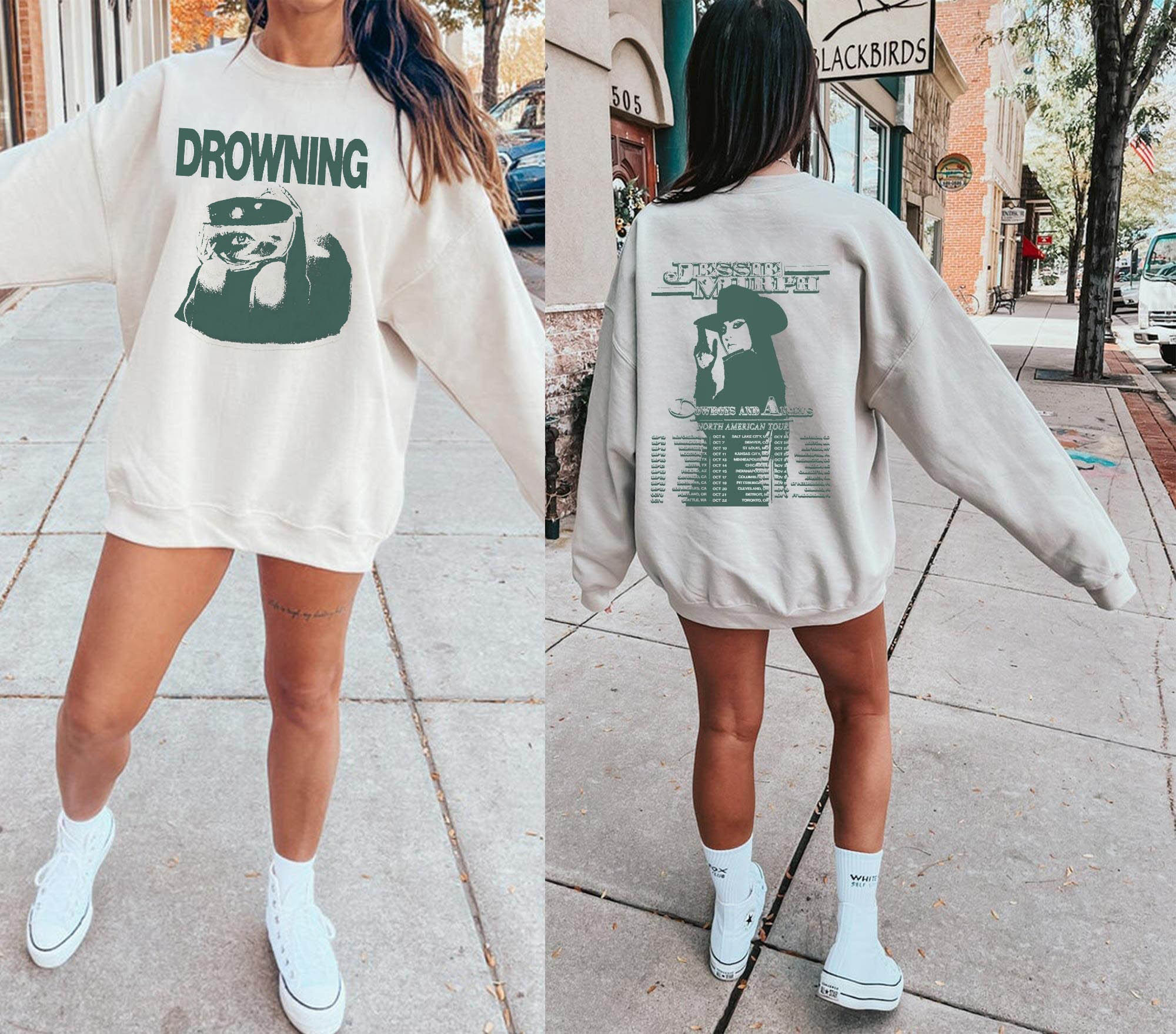 Jessie Murph Cowboys And Angels Tour Shirt Jessie Murph Concert Shirt Cowboys And Angels Concert Shirt, Premium Shirt