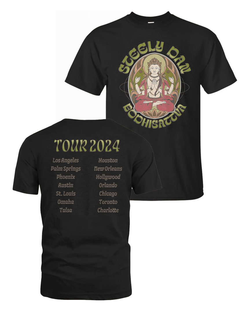 Steely Dan Bodhisattva Tour 2024 T Shirt, Premium Shirt,Classic Style T-Shirt