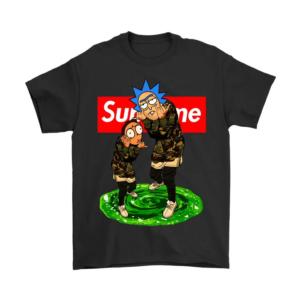 Rick And Morty Supreme Rapper Unisex T-Shirt, Premium Shirt,Classic Style T-Shirt