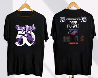 2024 Deep Purple 1 More Time Tour Shirt, Deep Purple Band Fan Shirt, Deep Purple 50th Anniversary Tour, Deep Purple Merch, Deep Purple Shirt