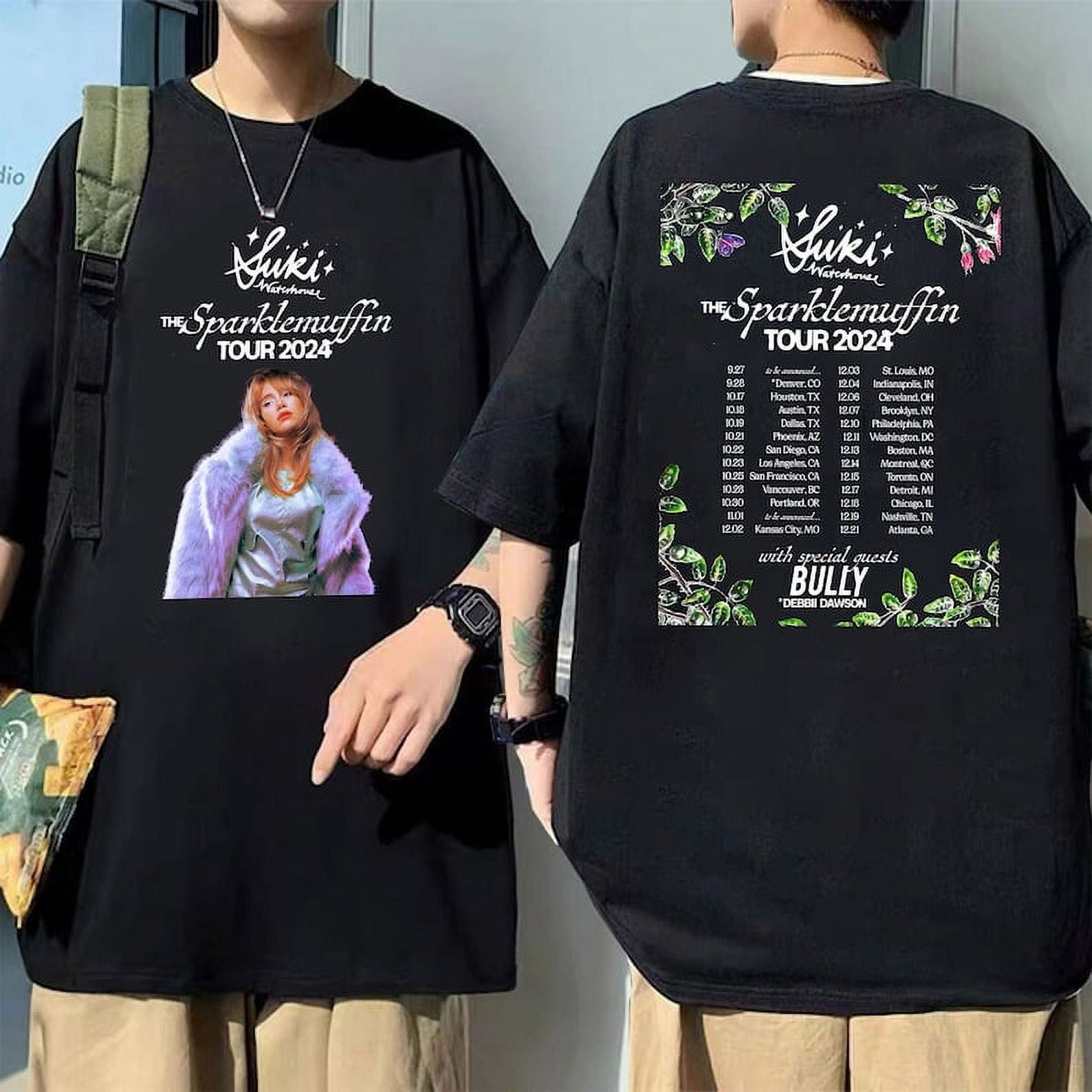 T-Shirt The Rolling Stones Unisex Santa Lick Black