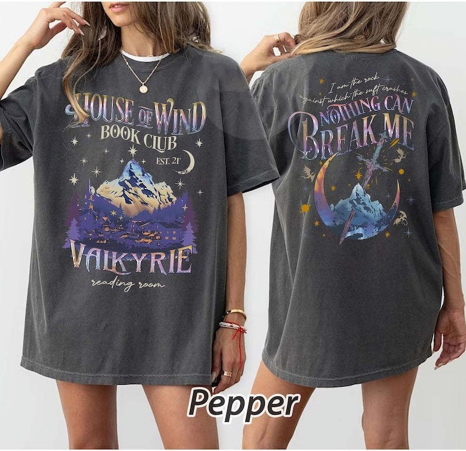 House Of Wind Book Club Comfort Colors Shirt, Sarah J Maas Shirt, Night Court Shirt, Acotar Velaris, Throne Of Glass Shirt, Book Club Gifts, ciEN01081-2SIDE