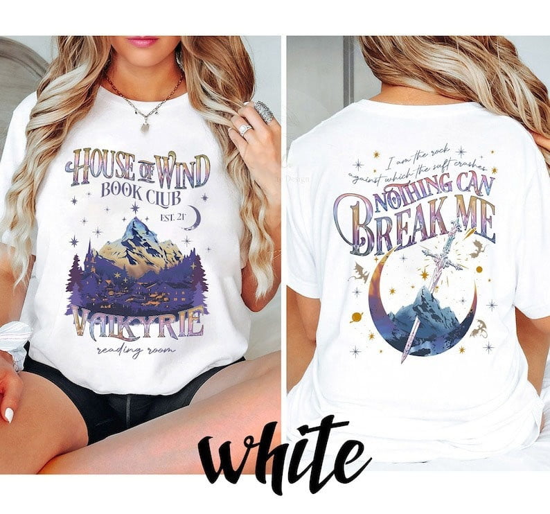 House Of Wind Book Club Comfort Colors Shirt, Sarah J Maas Shirt, Night Court Shirt, Acotar Velaris, Throne Of Glass Shirt, Book Club Gifts, ciEN01081-2SIDE