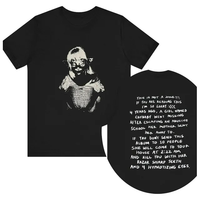 Melanie Martinez The Creature Copypasta Portals Unisex Jersey Short Sleeve Tee, The unisex soft-style t-shirt, comfortable material.